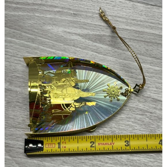 Nativity Christmas Tree Ornament Vintage Wisemen Bethlehem Hanging 3.5 Inch - Picture 3 of 5